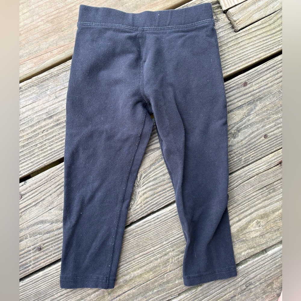 Primary kids layered legging - black - 3T